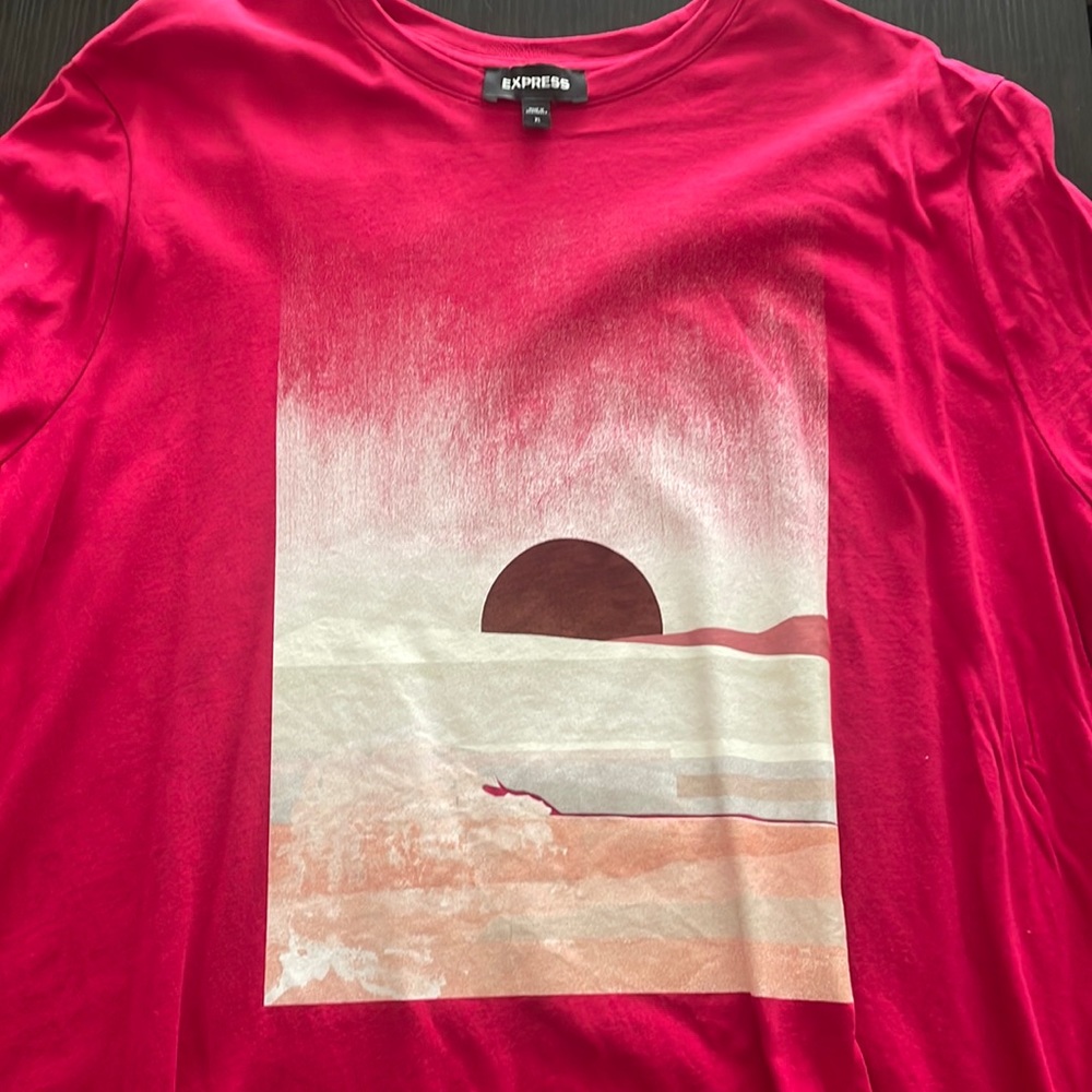 Express - XL sunset shirt!